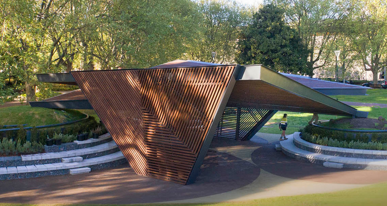 Mpavilion Estudio Carme Pin S The New Reclaimed Flooring Company